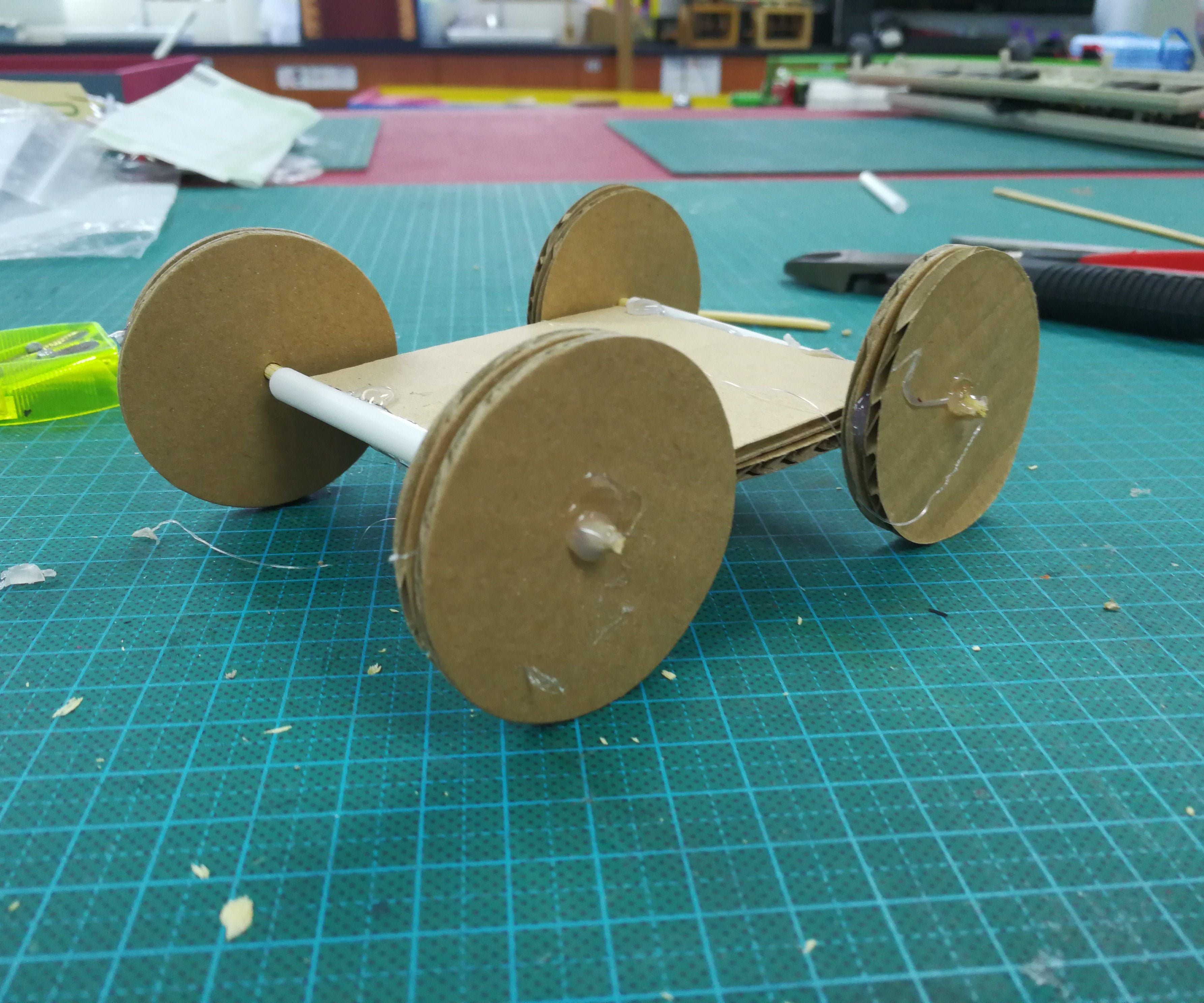 A Simple Cardboard Car To Make With Kids 7 Steps with Pictures A Simple Cardboard Car To Make With Kids 7 Steps with Pictures
