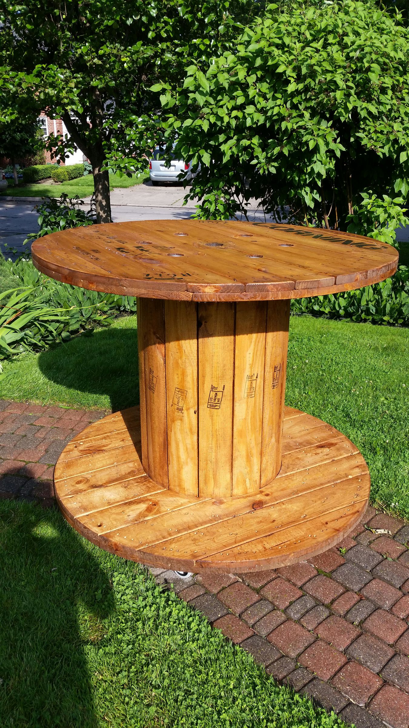 Cable Reel Table 5 Steps (with Pictures) Instructables