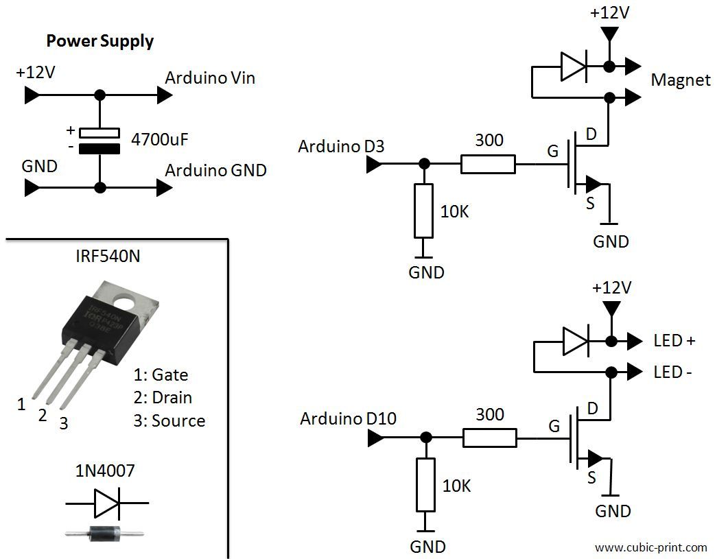 Can I use an IRF520 to replace an IRF540n in a circuit? r/AskElectronics