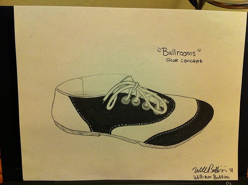 Cover Your Last in Masking Tape and Draw Your Pattern