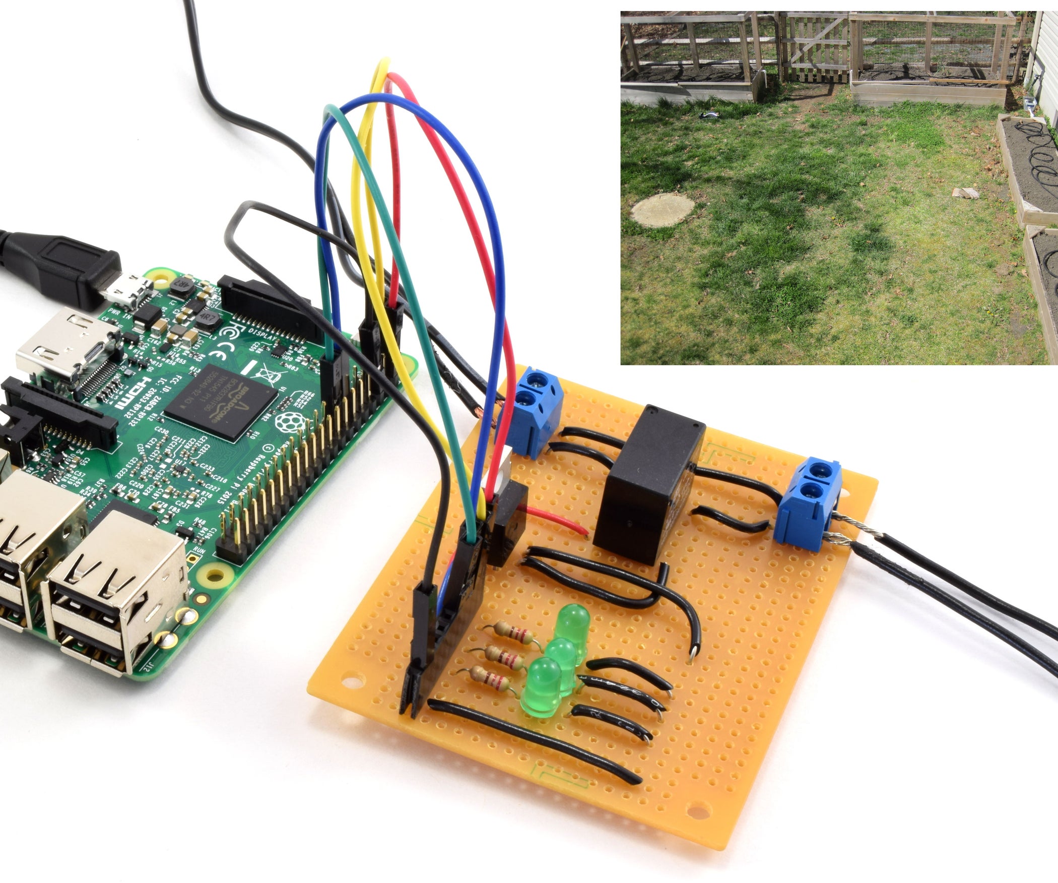 Raspberry Pi Controlled Irrigation System 12 Steps (with Pictures