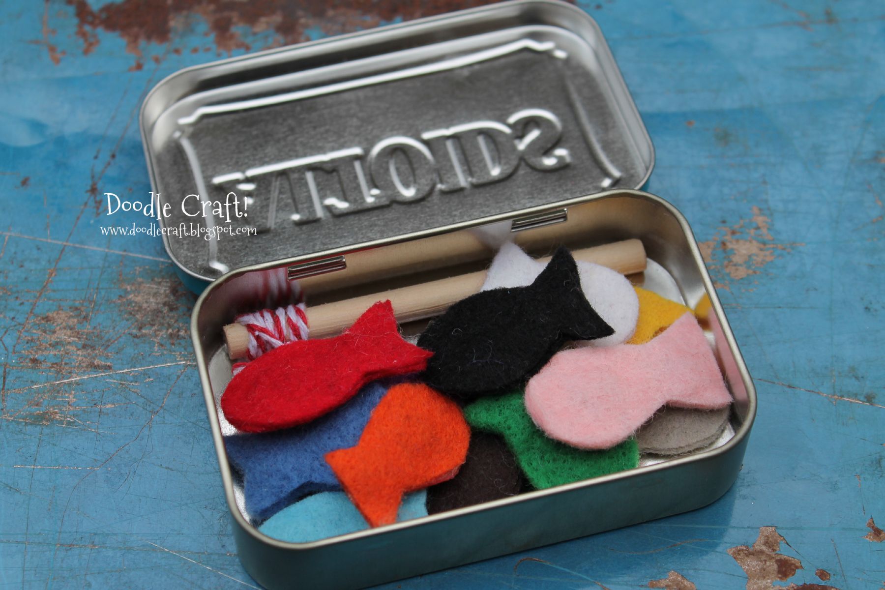 Pocket Sized Magnetic Fishing Set In Altoid Tin 7 Steps With Pictures Instructables