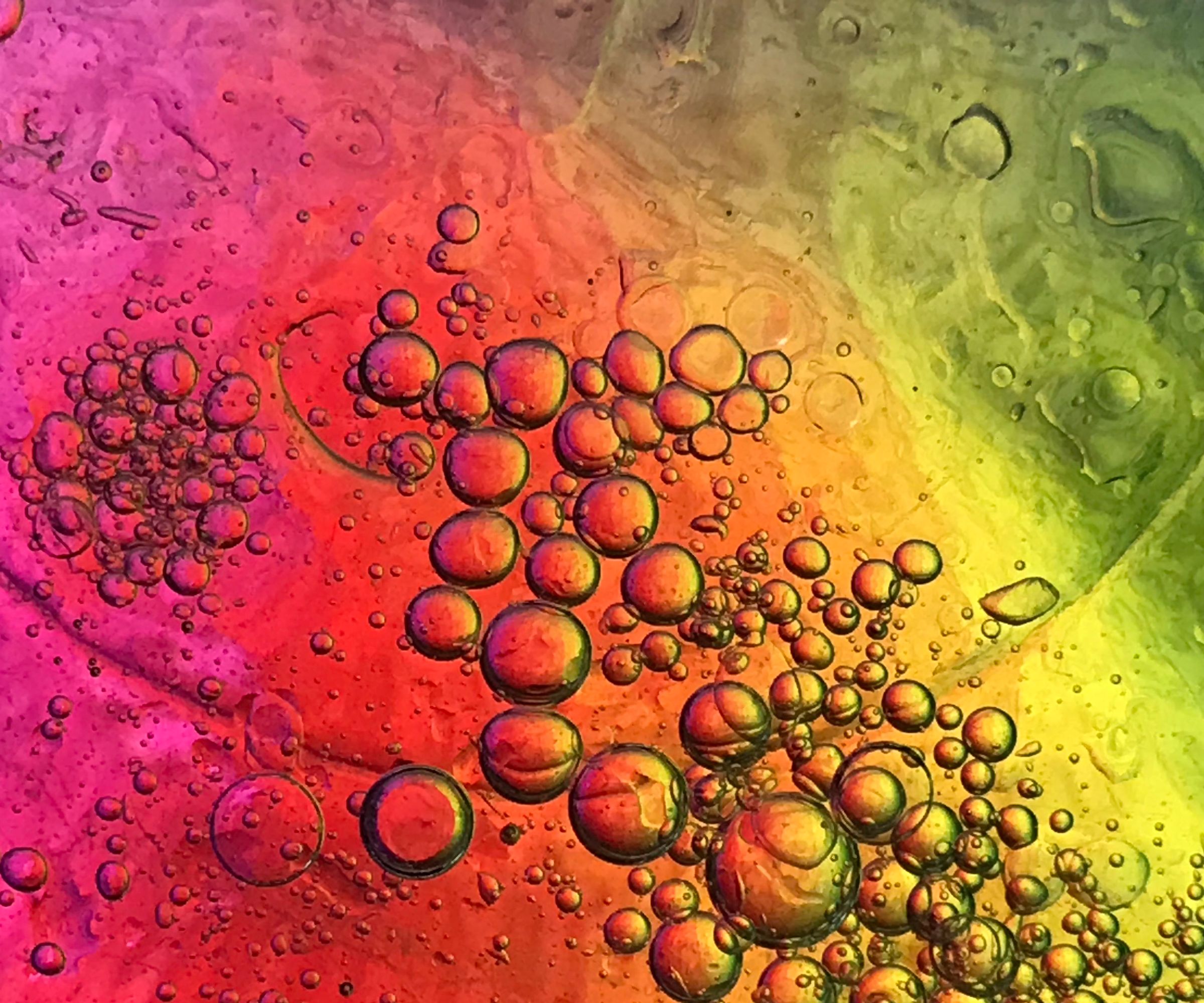 Oil-Bubble Photos
