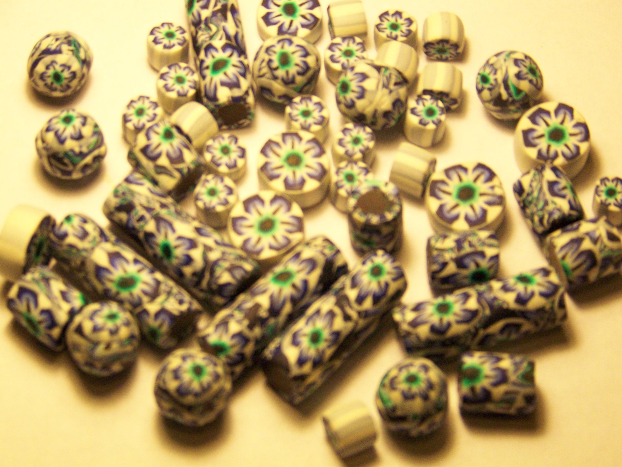 Millefiori Beads From Polymer Clay 6 Steps (with Pictures