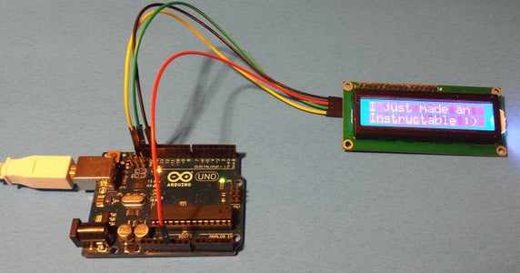 How to Connect a Serial LCD to an Arduino UNO : 4 Steps (with Pictures ...
