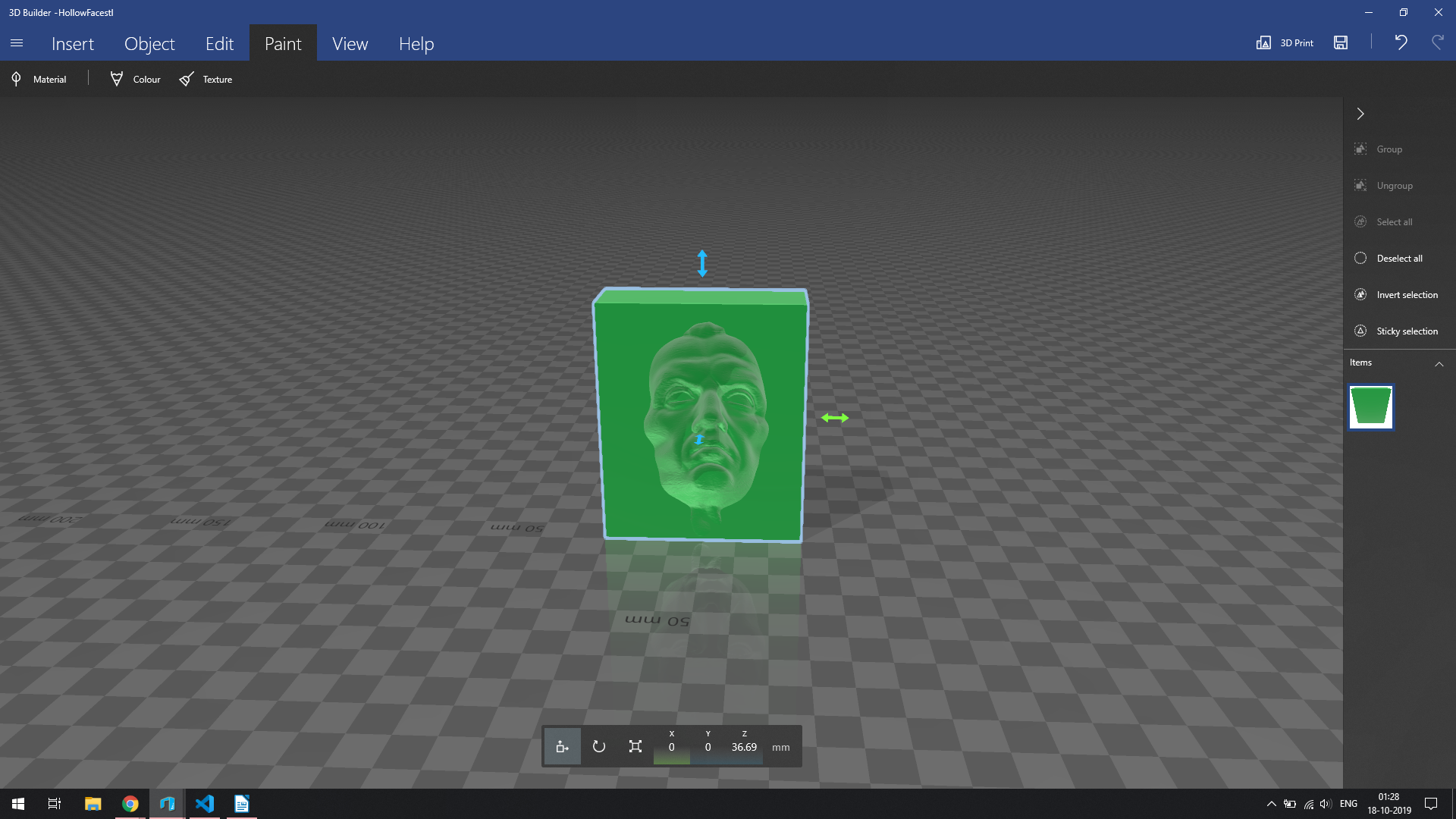 Hollow Illusion 3D Model 7 Steps Instructables