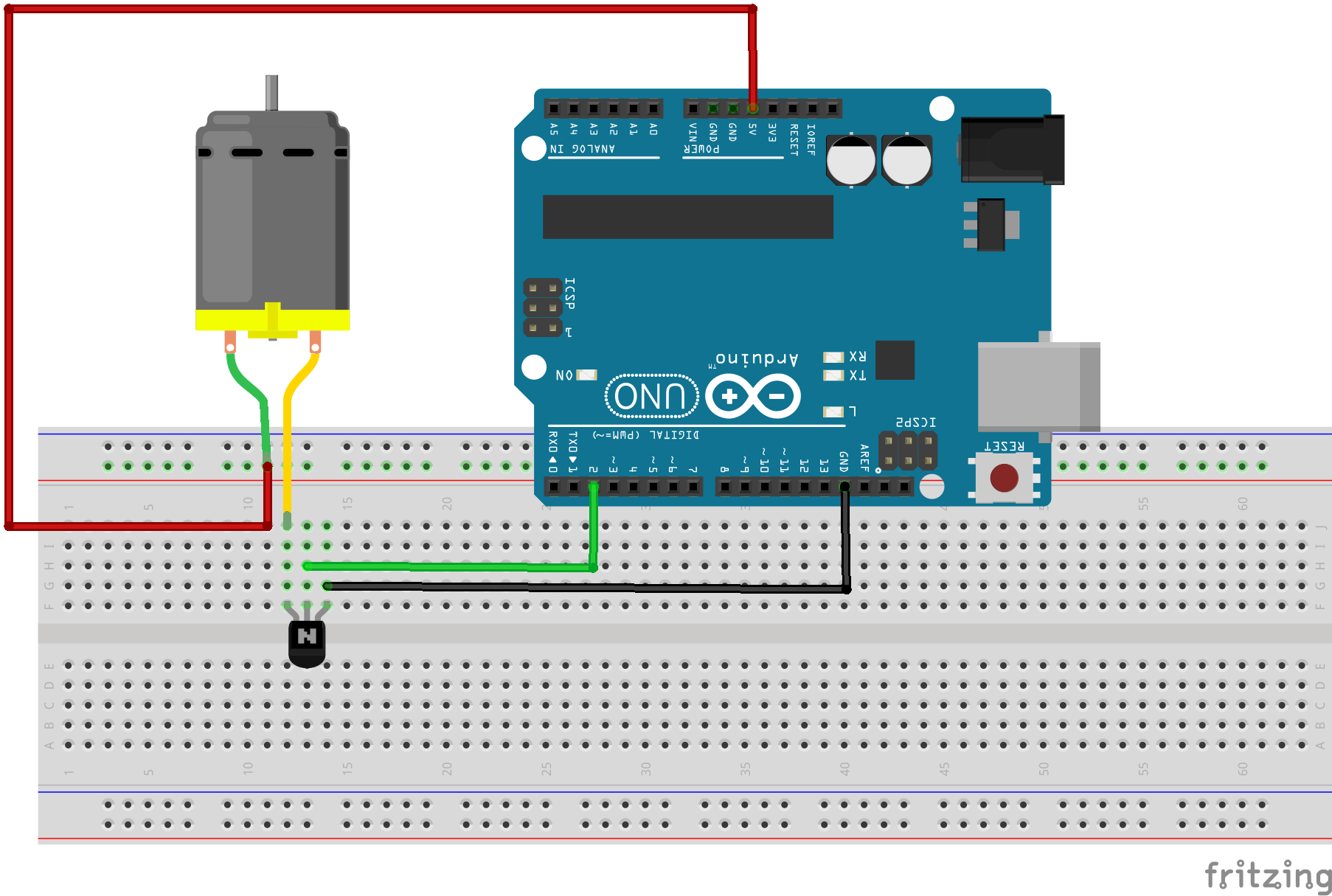 Control Of A Dc Motor With Arduino And Visual Basic 4 Steps Instructables