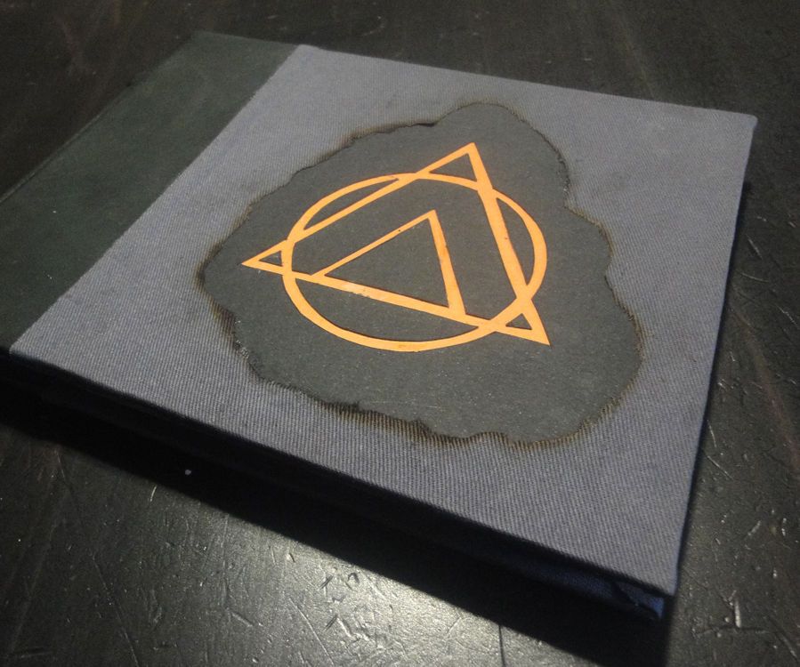 burnt sketchbook DIY Project DIY Project Image