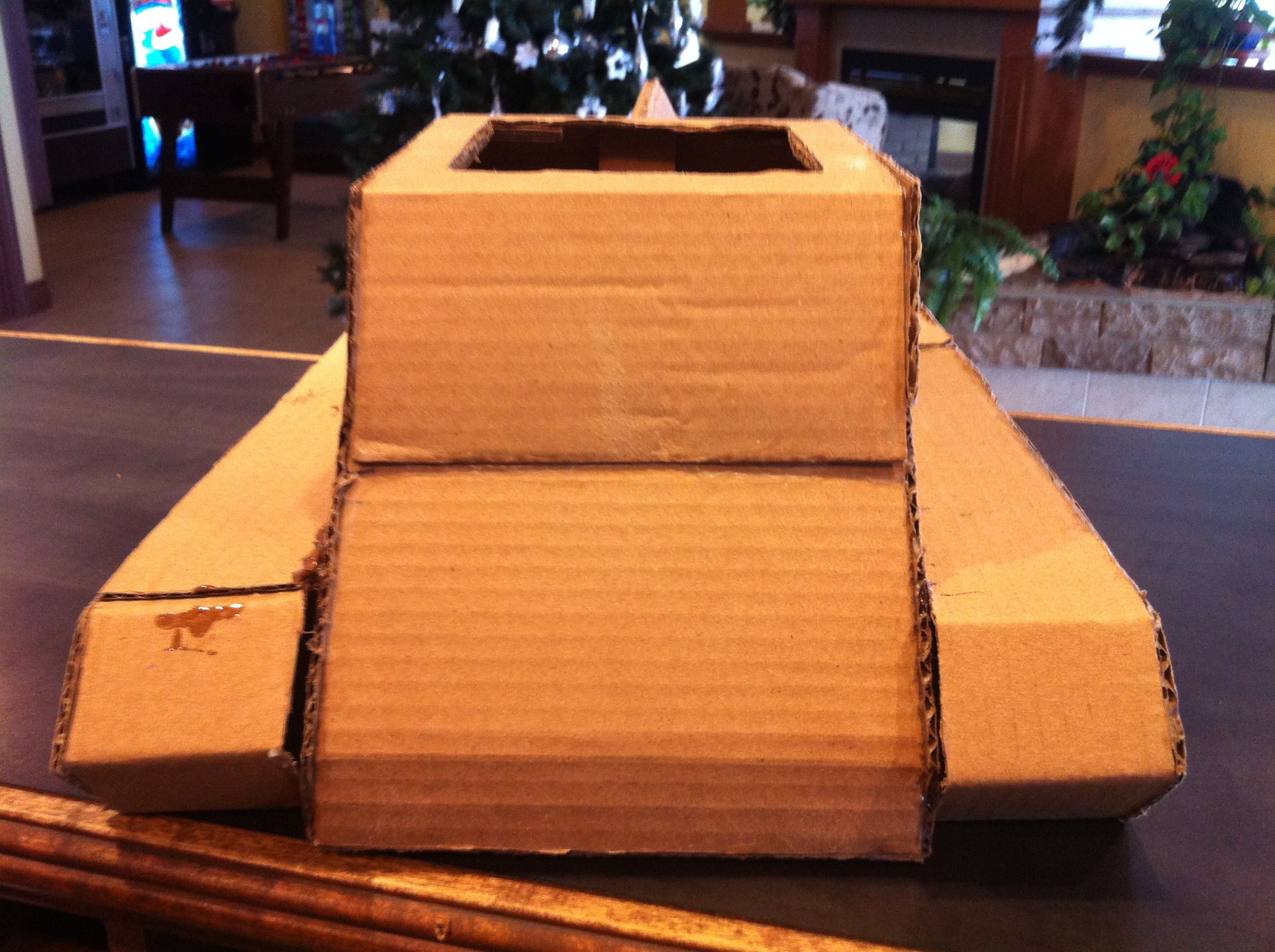 How to Build a Tank With a Cardboard Box 3 Steps (with Pictures