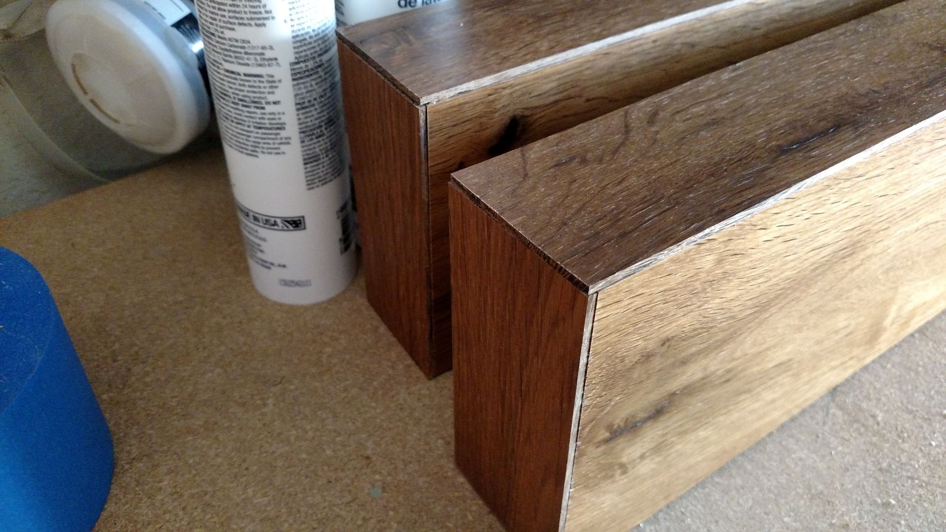Recycled Wood Flooring Modern Shelf 4 Steps (with Pictures