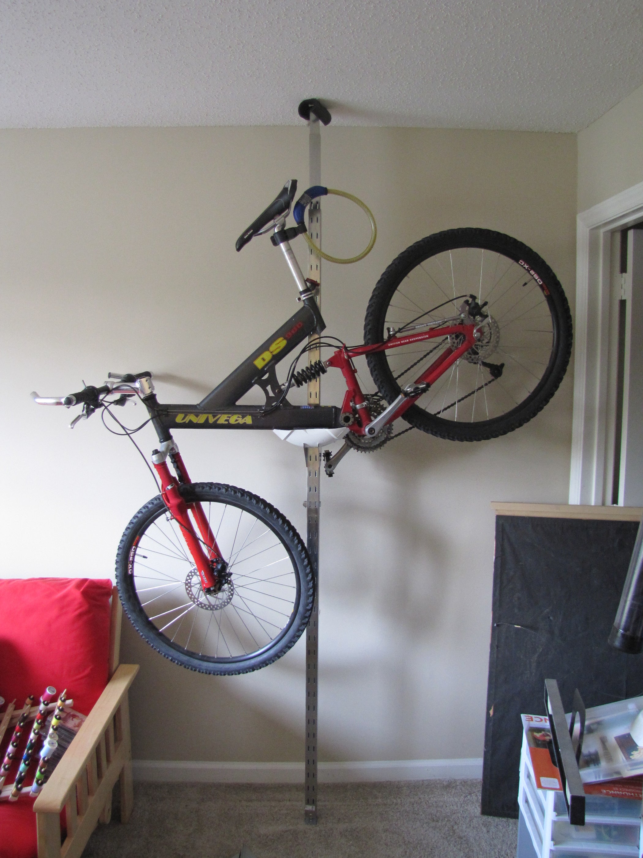 Ikea Bike Stand - Broder Base W/ PVC Fittings : 4 Steps - Instructables