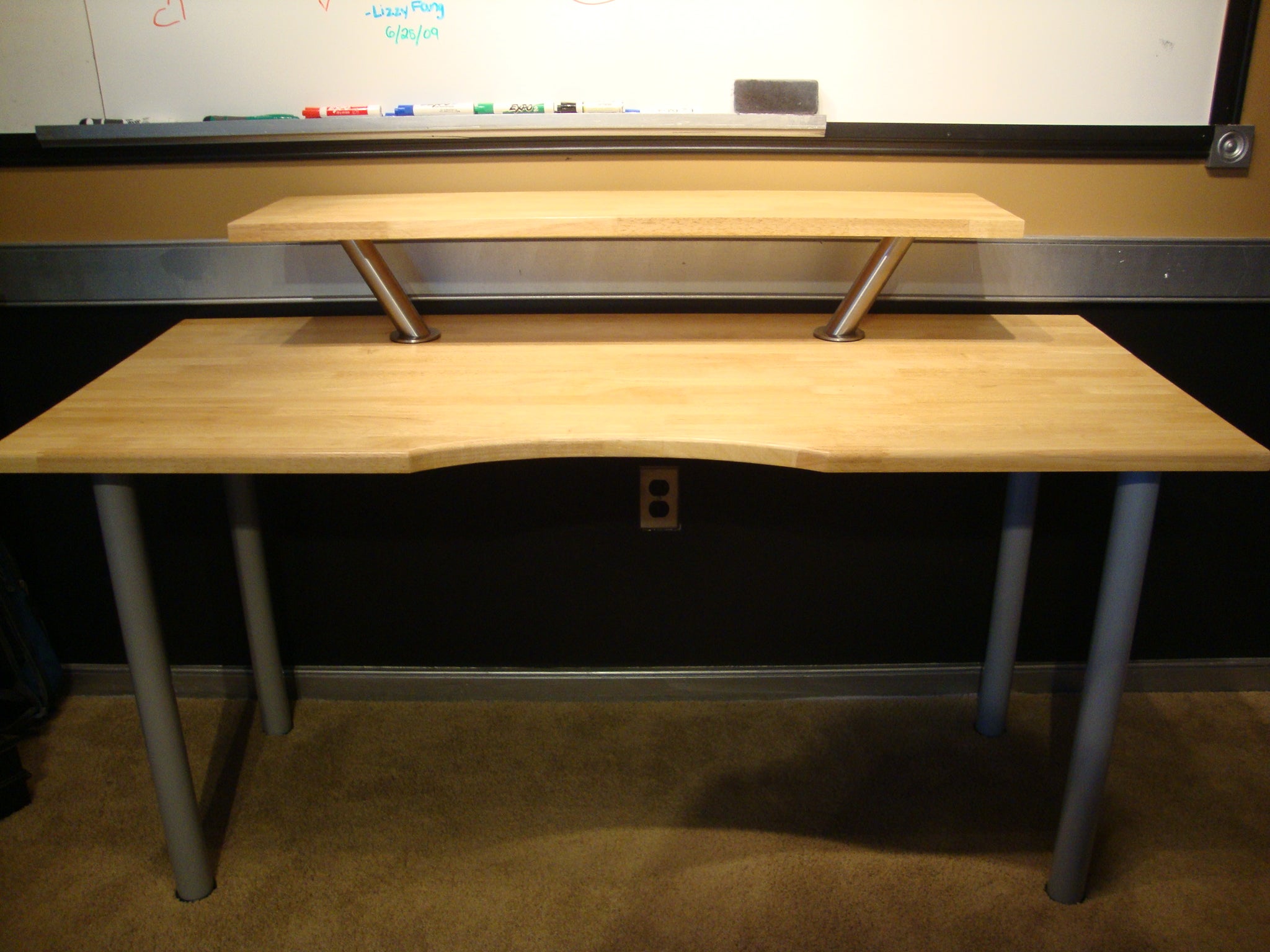 Simple Desk 12 Steps Instructables