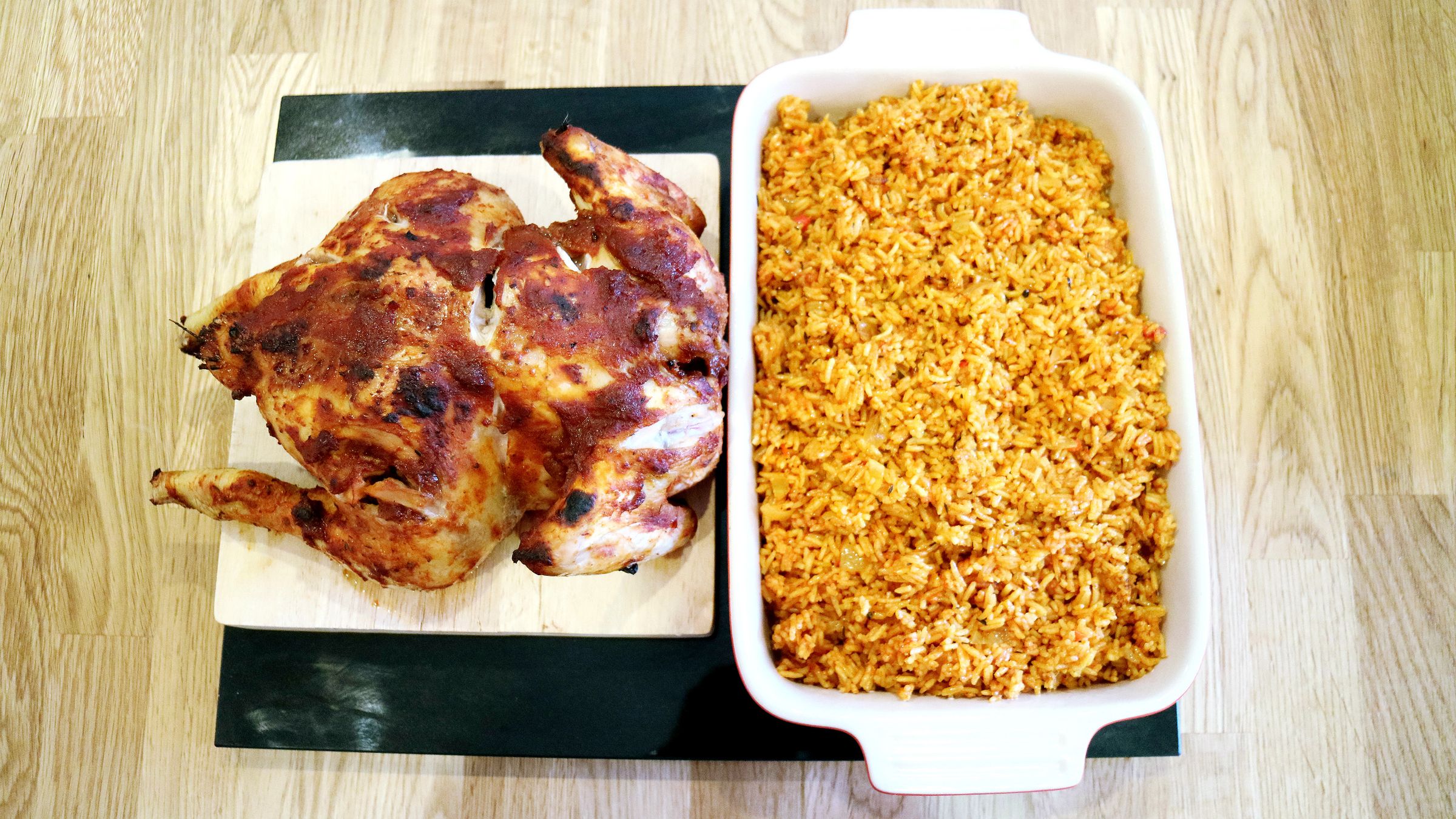 SLOW COOKED JOLLOF RICE AND CHICKEN 7 Steps Instructables