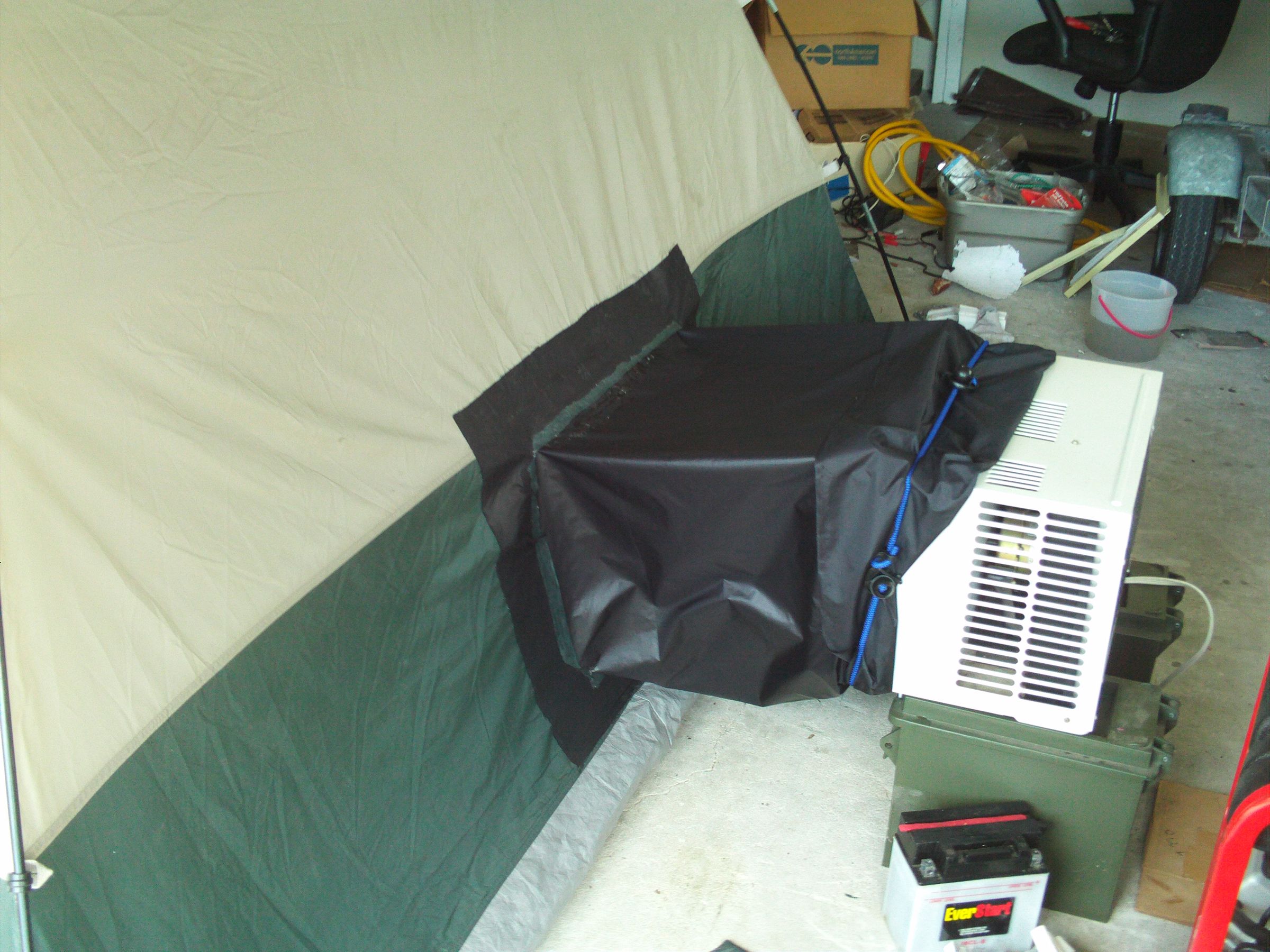 Air Conditoned Tent For Those Hot Months 6 Steps With Pictures Instructables