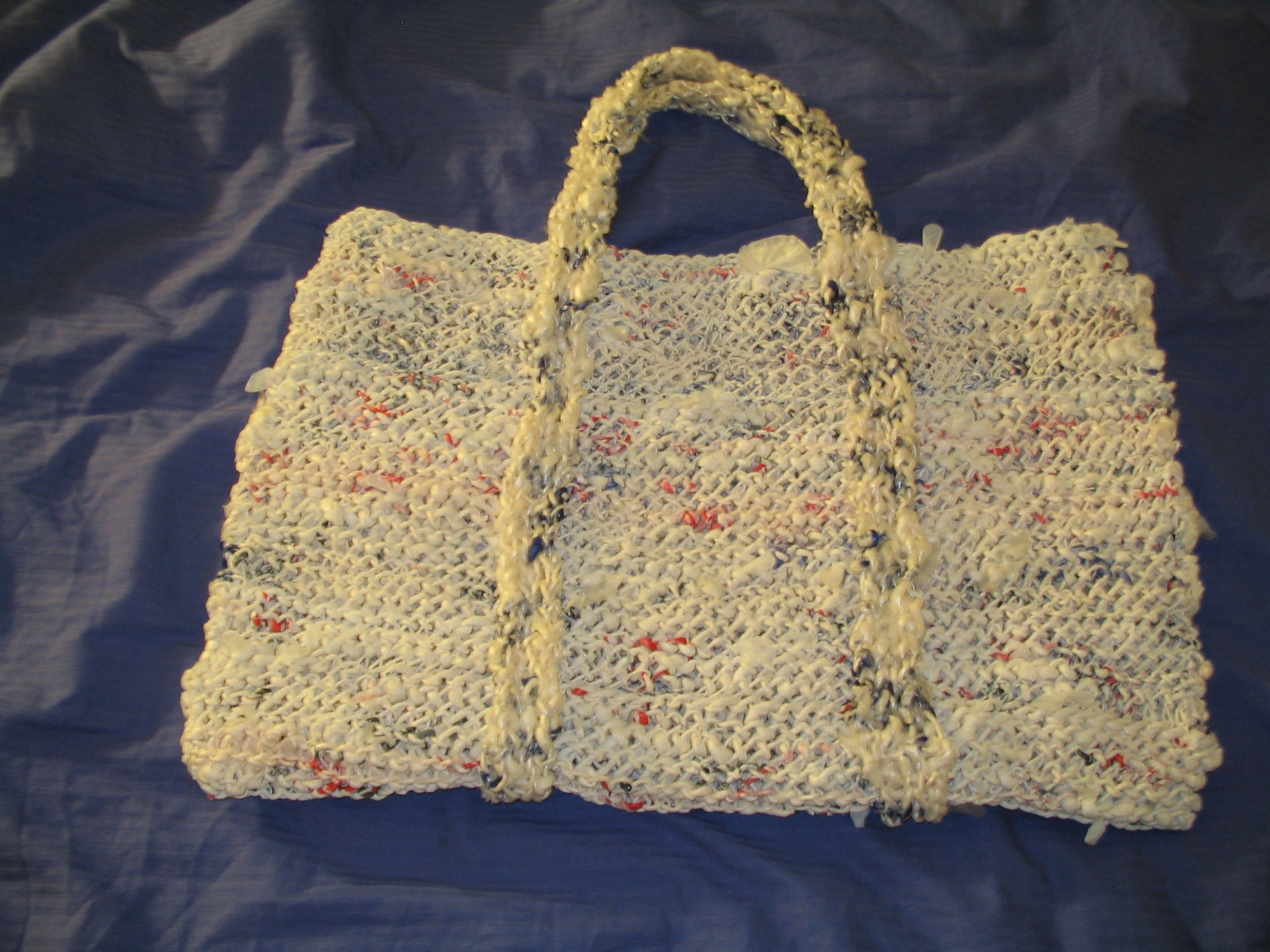 Knit Plastic Bag Handbag 5 Steps (with Pictures) Instructables