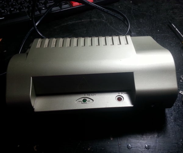 PCB Laminator on the Cheap