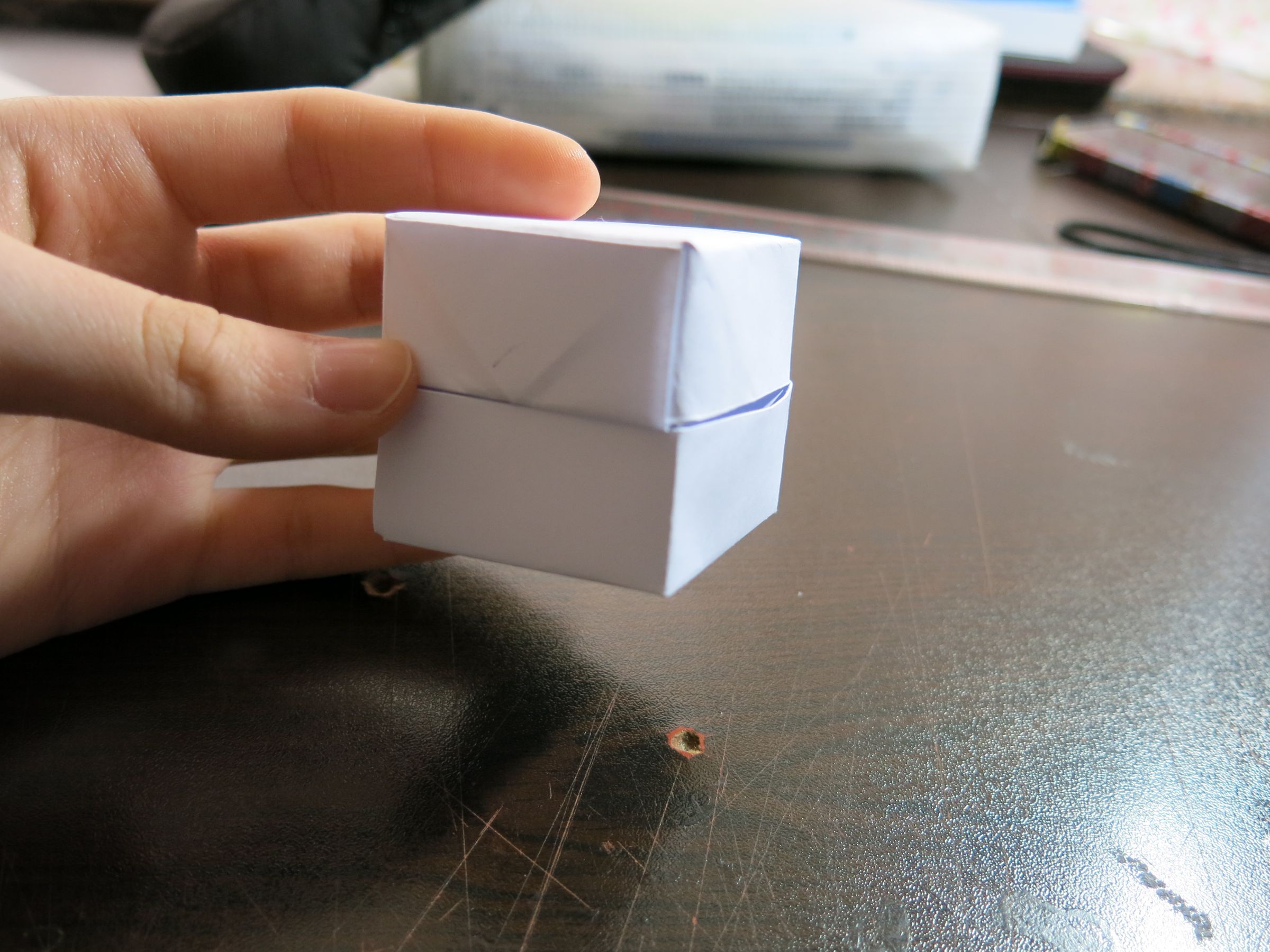 How to Fold a Box With Lid 19 Steps Instructables