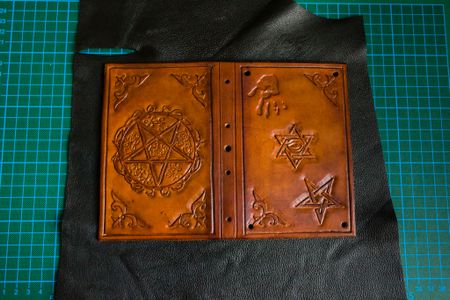Sorcerer's Little Leather Spellbook (Notebook) : 12 Steps (with ...