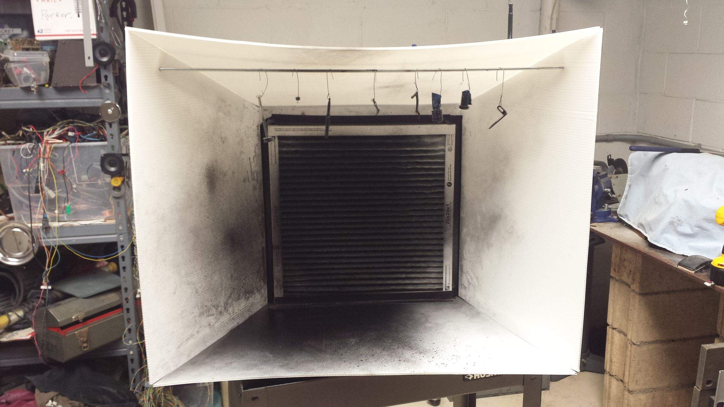 Folding Paint Booth 8 Steps (with Pictures) Instructables