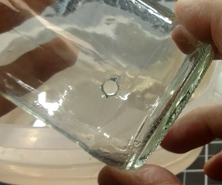Drill a Hole in a Glass Bottle 8 Steps Instructables