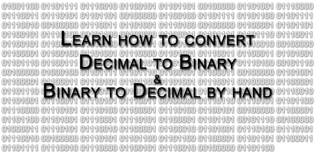 Convert Decimal to Binary and Vice Versa : 4 Steps - Instructables