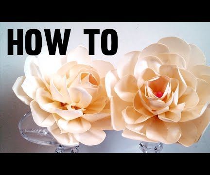 diy rose flower from ribbon DIY Project DIY Project Image