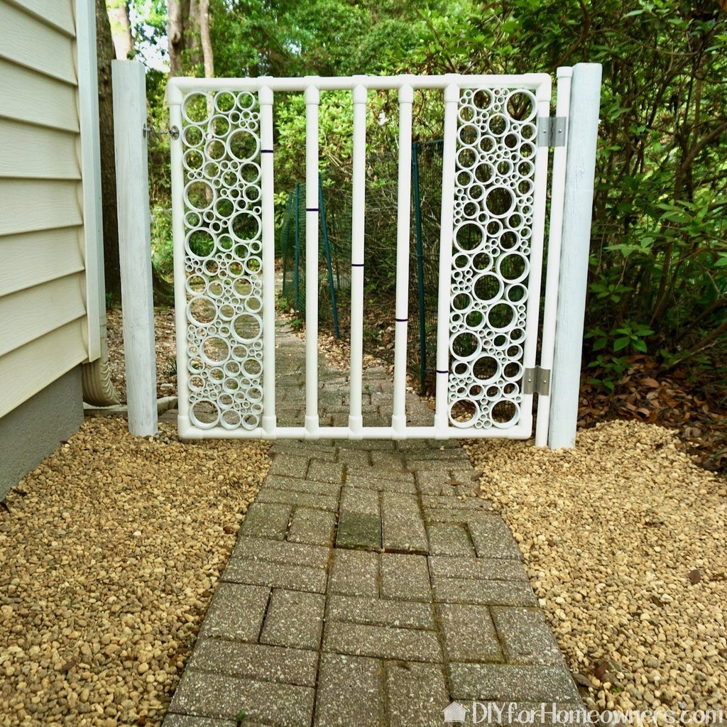 Pvc Garden Gate 5 Steps With Pictures Instructables