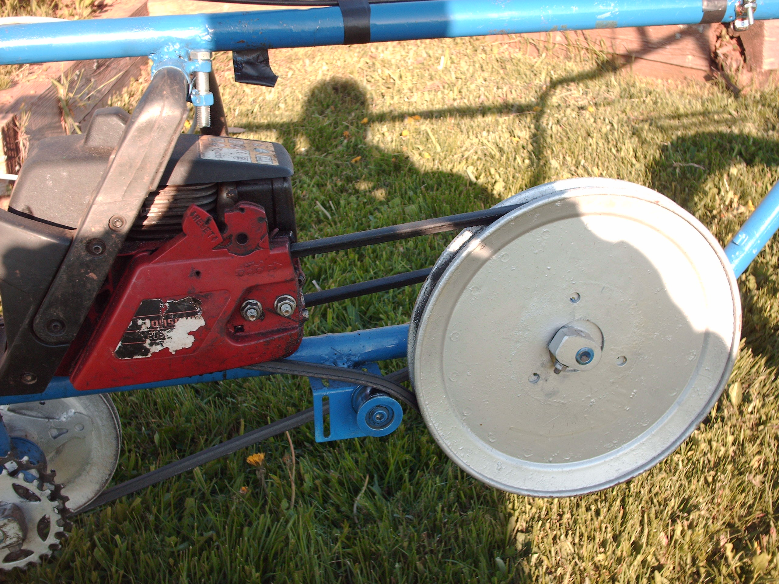 Chainsaw bike Instructables