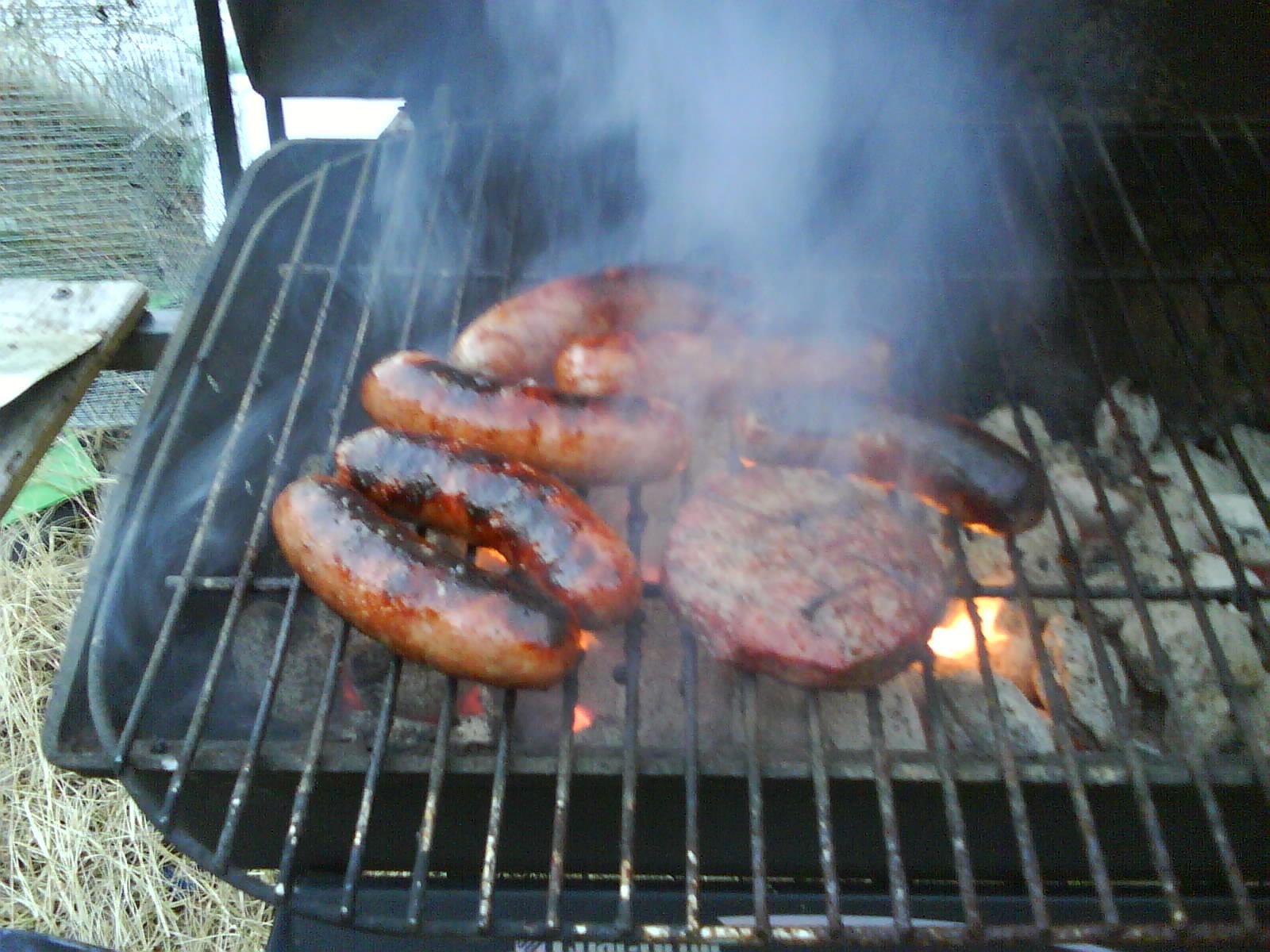 Turn Gas Grill Into Charcoal Grill 7 Steps Instructables