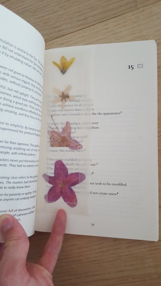 Wax Paper Pressed Foliage Bookmarks 5 Steps With Pictures Instructables