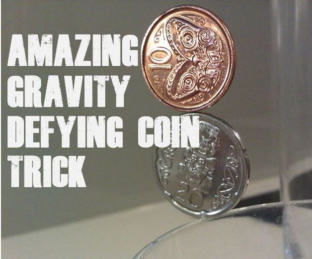 Amazing Gravity Defying Coin Trick 5 Steps With Pictures Instructables