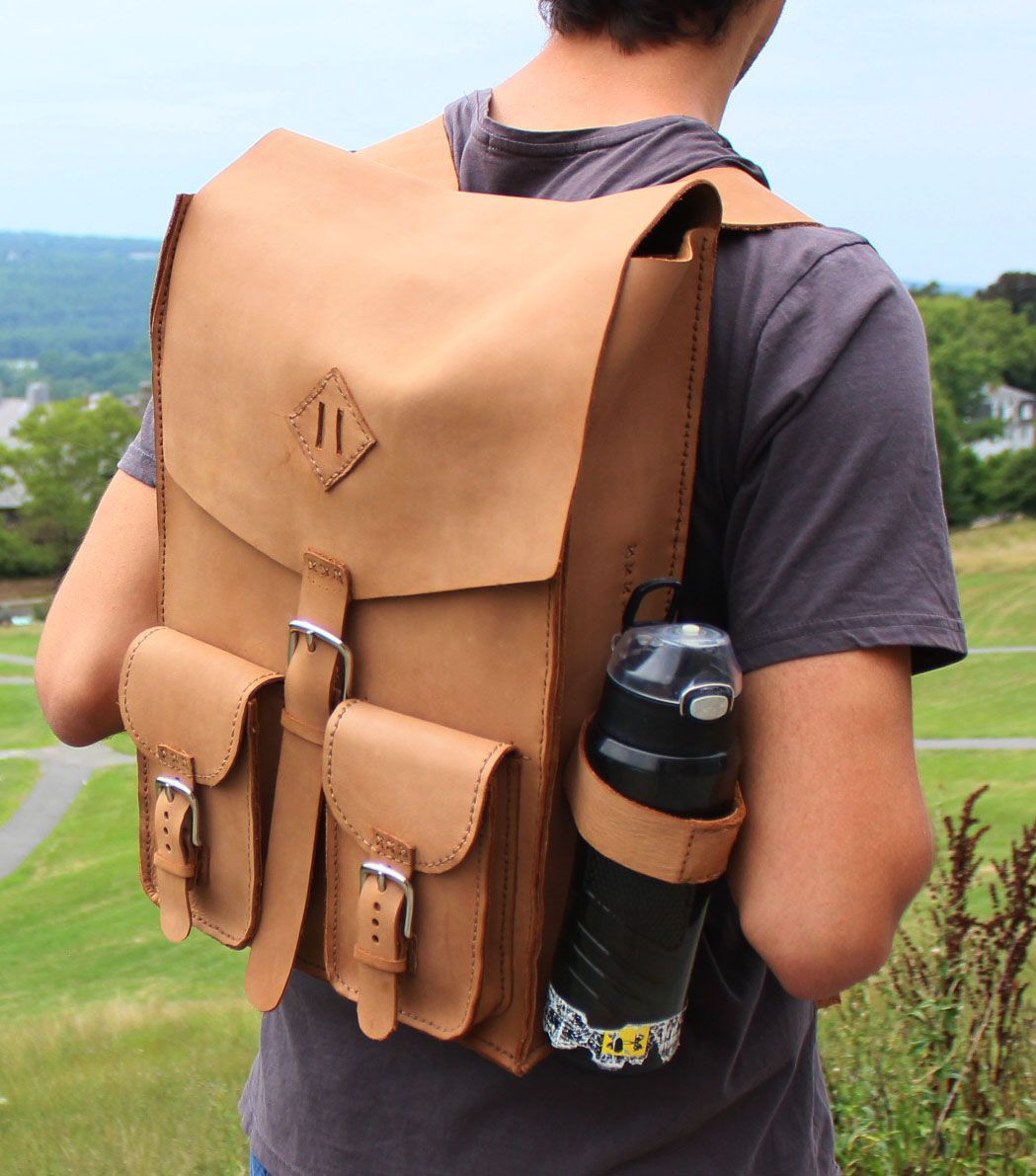 Hand Stitched Leather Backpack 10 Steps (with Pictures) Instructables