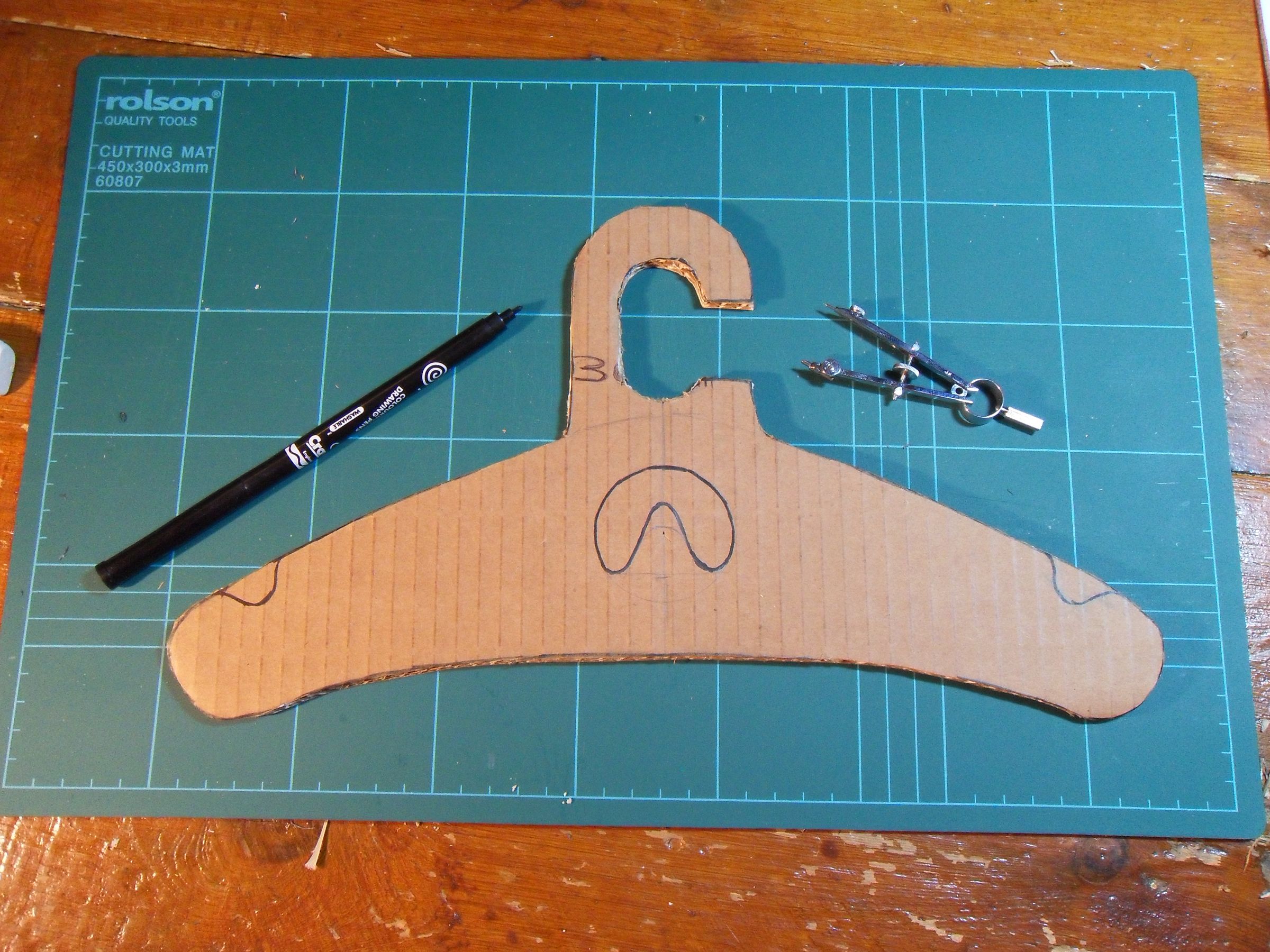 Stylish Cardboard Clothes Hangers 5 Steps (with Pictures) Instructables