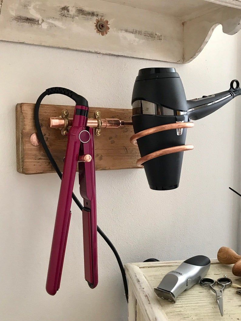Soporte Para Artículos De Peluquería : 4 Steps - Instructables