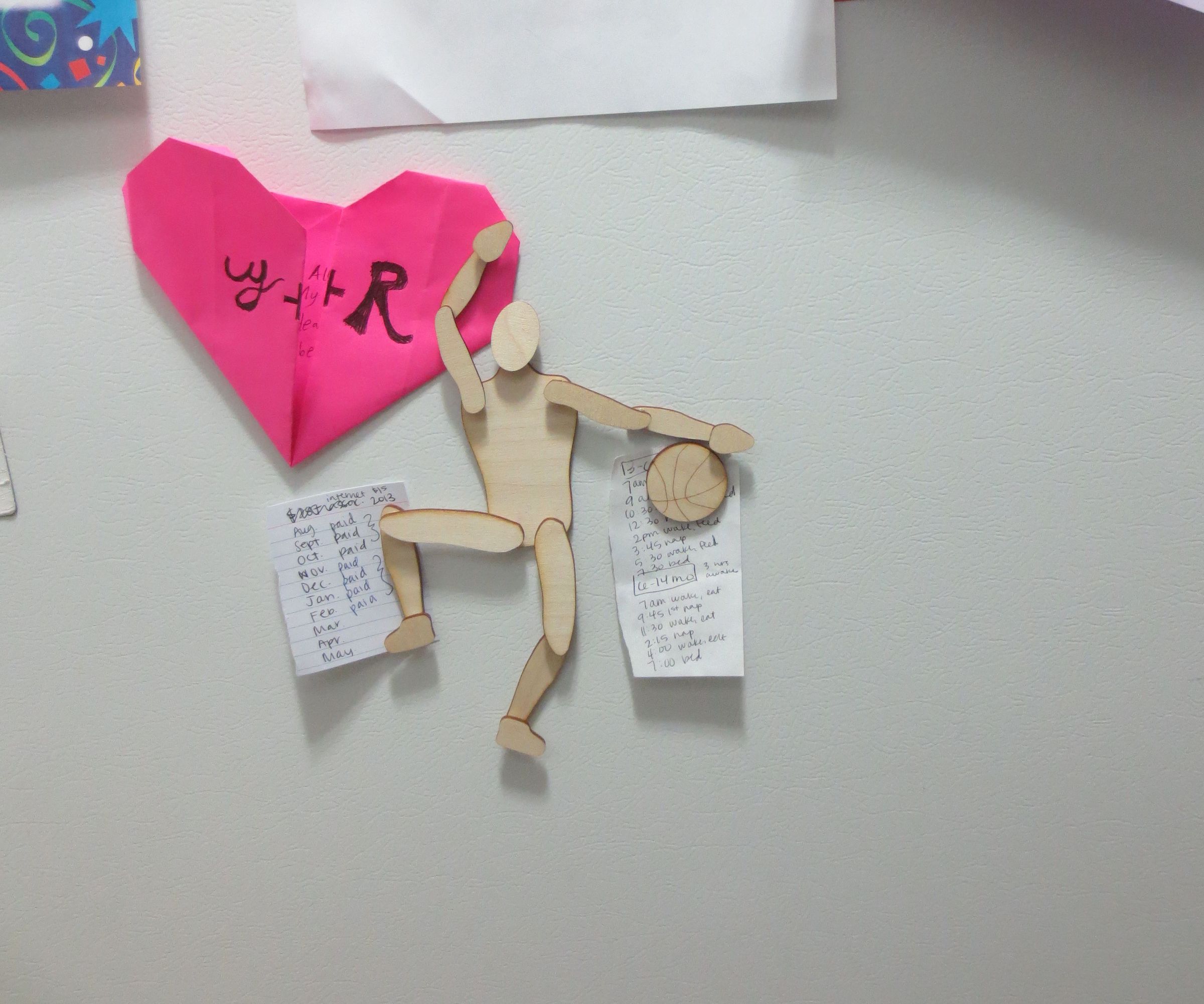 DIY guide for Laser-Cut Posable Refrigerator Magnets with step-by-step instructions