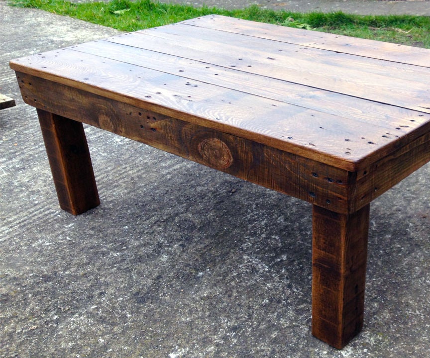 Making A Coffee Table From Reclaimed Pallet Wood 5 Steps With Pictures Instructables Coffee Table From Reclaimed Pallet Wood, How To Build A Side Table Out Of Pallets
