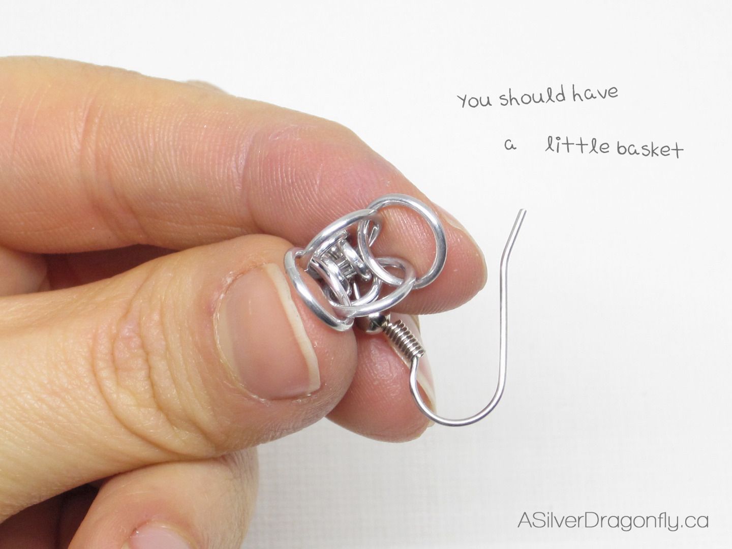 Captive Bead Chainmaille Earrings 27 Steps (with Pictures