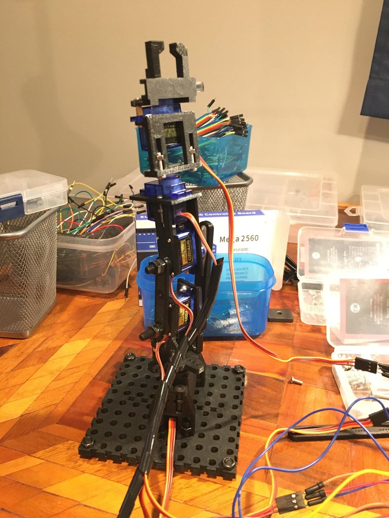 3D Printed Arduino Based Robotic Arm : 39 Steps (with Pictures ...
