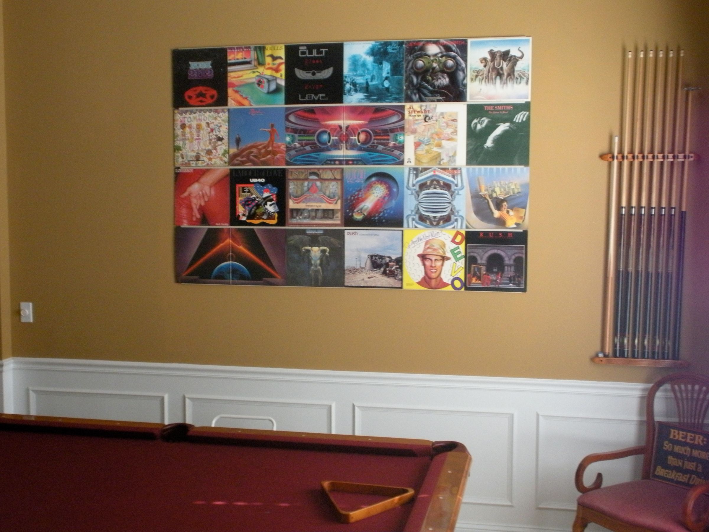 Hang Up Your Old Vinyl Records! 3 Steps Instructables
