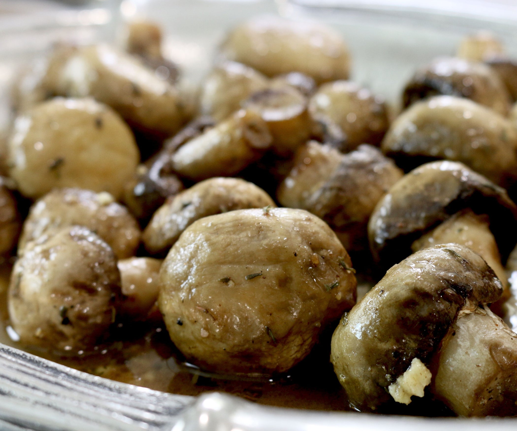 Roasted Mushrooms With Browned Butter, Garlic and Thyme Sauce 10