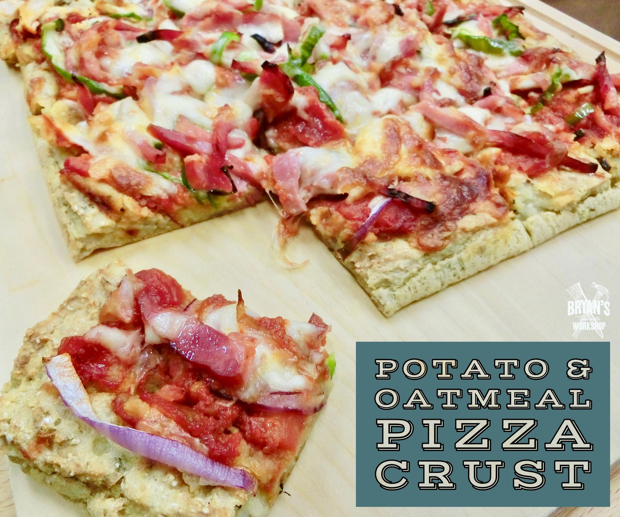 Potato & Oatmeal Pizza Crust (No Flour) 9 Steps (with Pictures