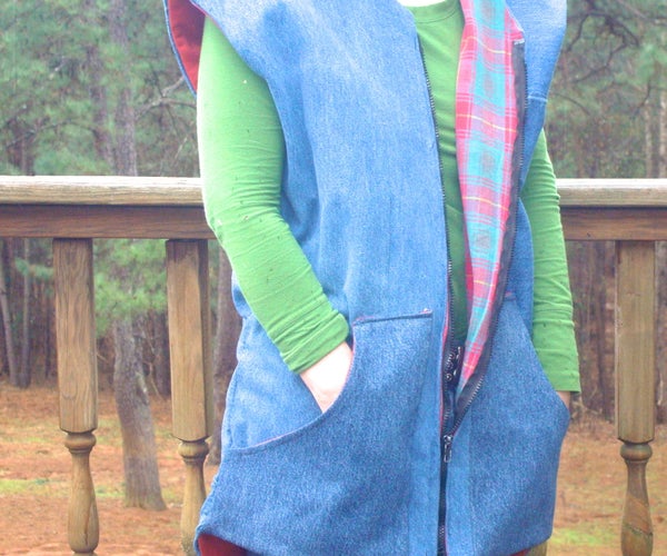 Lined Vest From Old Clothing