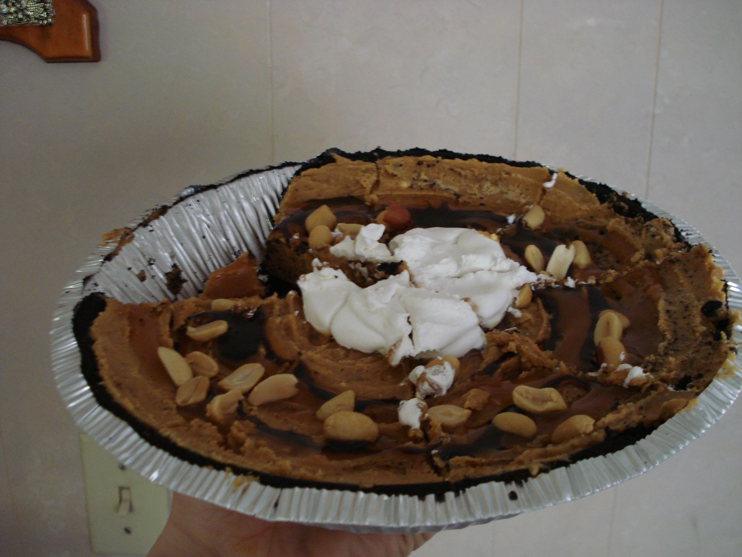 Easy No Bake Peanut Butter Pie