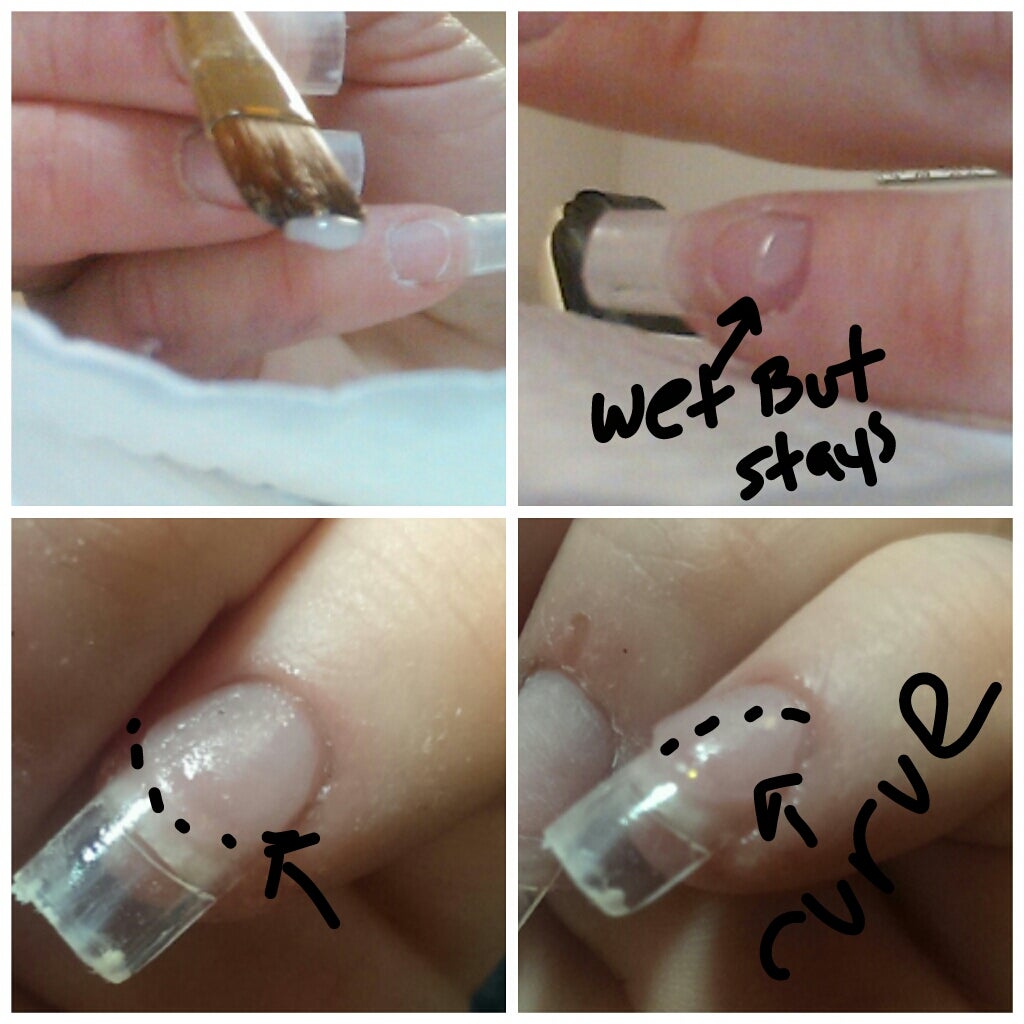 Glitter Christmas Acrylic Nails 6 Steps Instructables