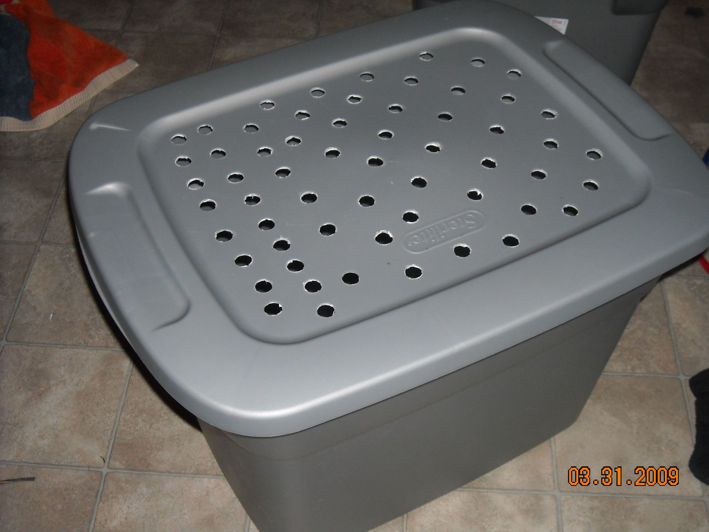Amazing Litter Box 3 Steps Instructables