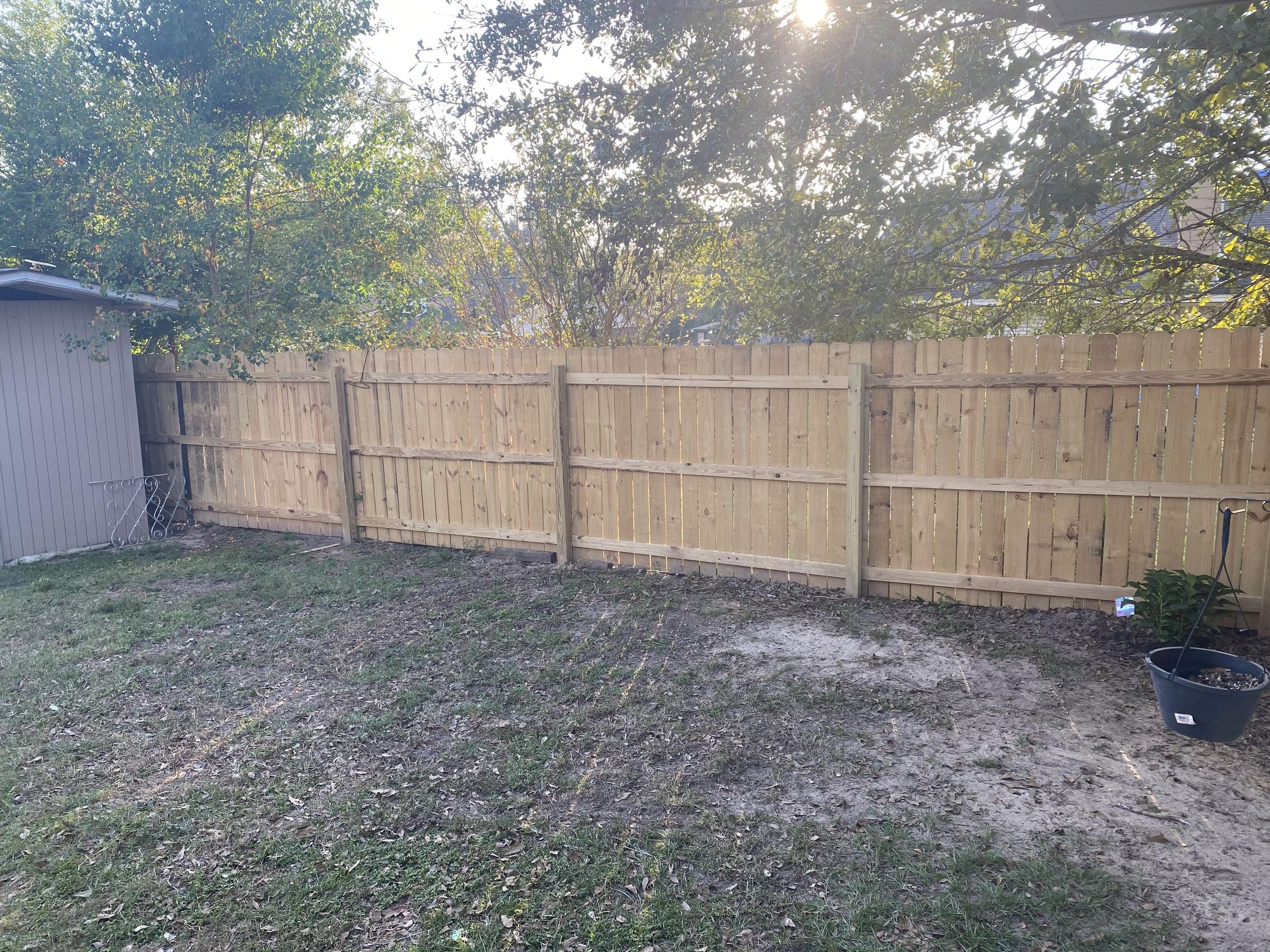 Build a DogEar Fence From Scratch 5 Steps (with Pictures