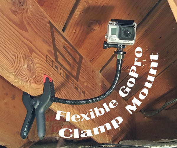 Flexible GoPro Clamp Mount