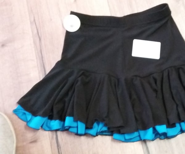 How to Make a Two-layer Latin Dance Skirt