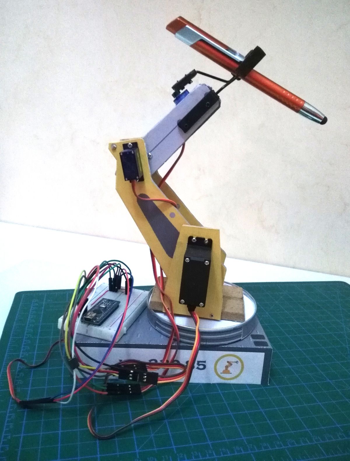 instructables robotic arm