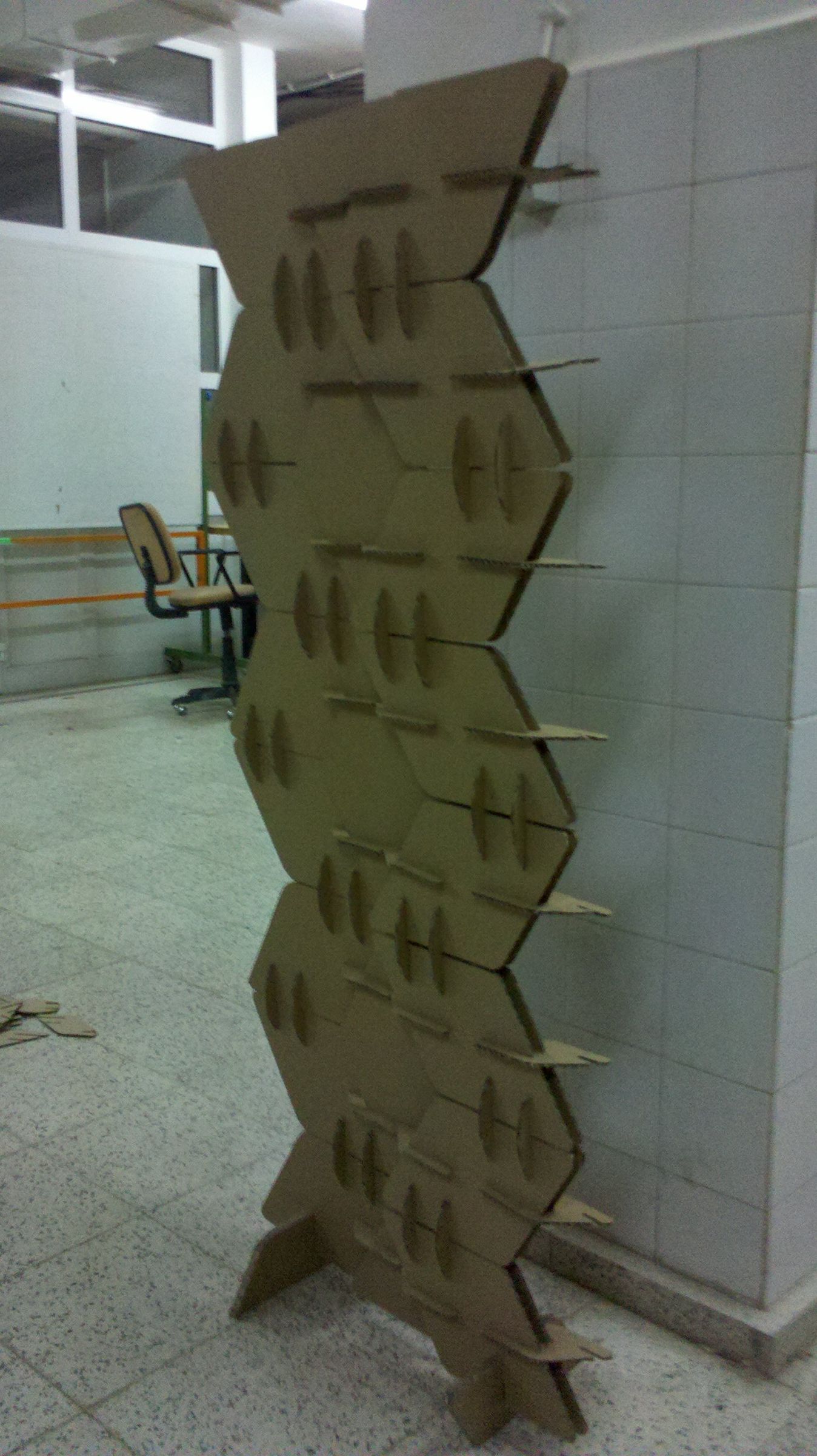 Cardboard Room Divider 6 Steps (with Pictures) Instructables